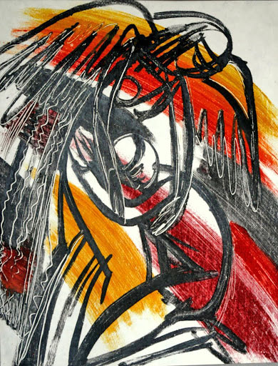 «Покаяння». 1991. Монотипія